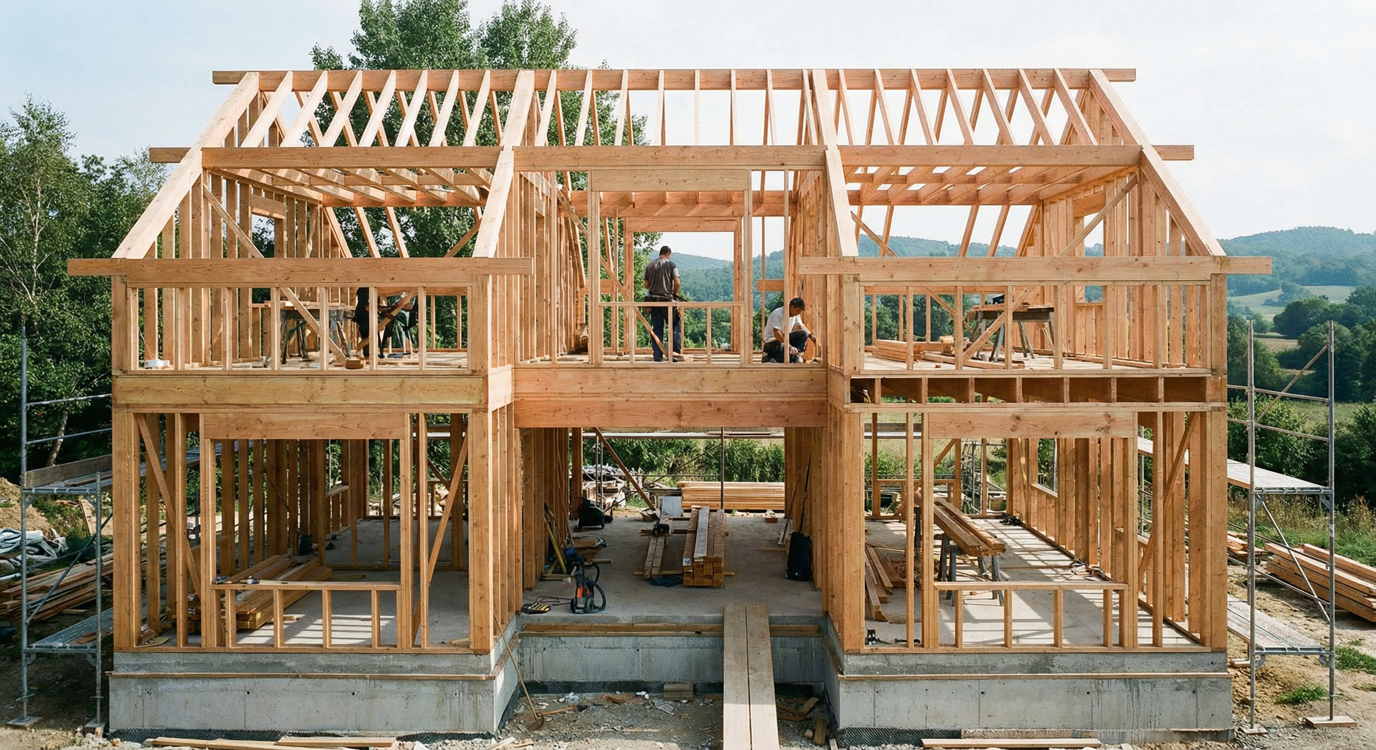 Ossature bois - Michel Seret